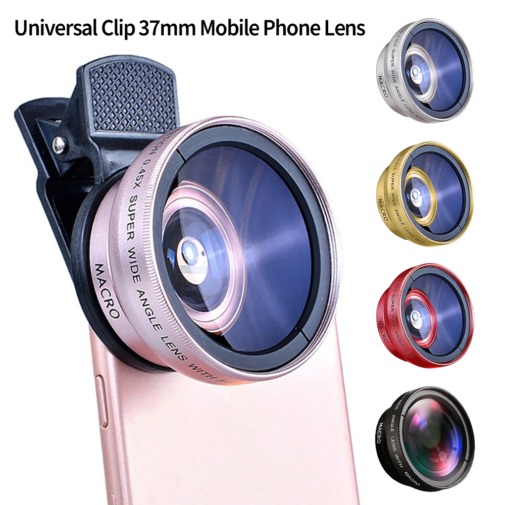 Wide Angle iPhone Camera Lens Set - Pexav