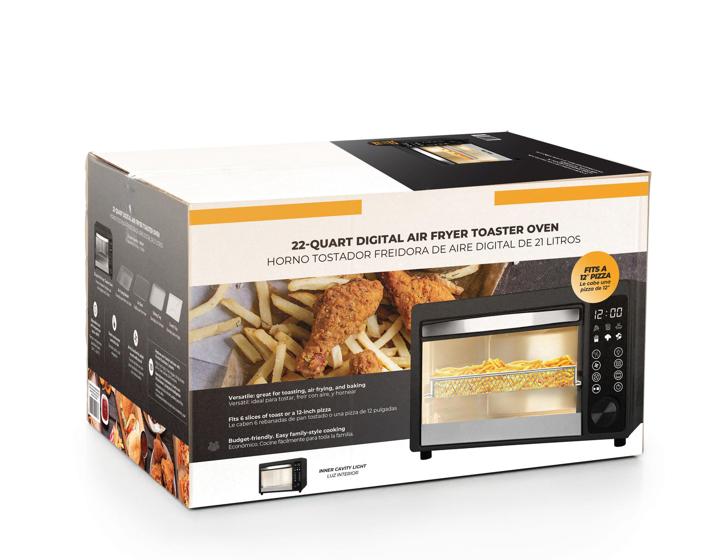 Compact Air Fryer Toaster Oven