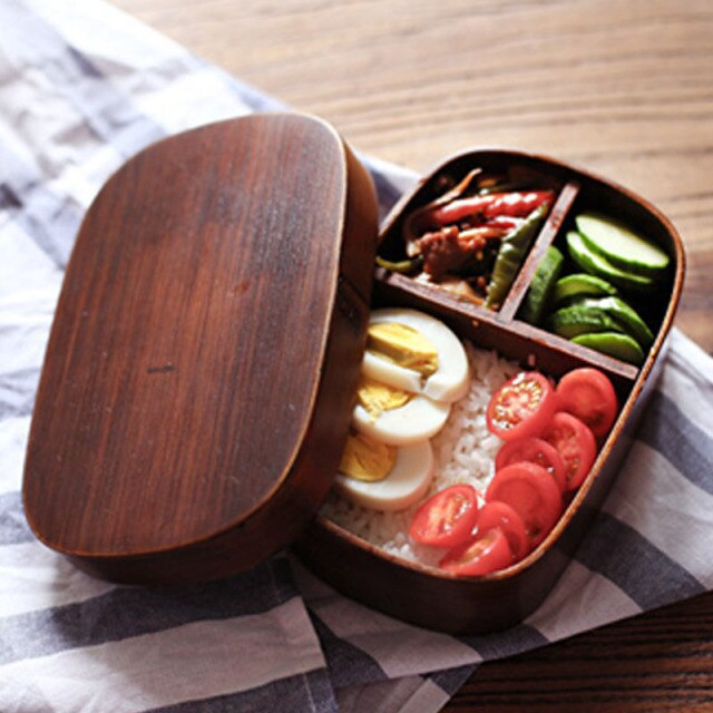 Authentic Wooden Bento Box