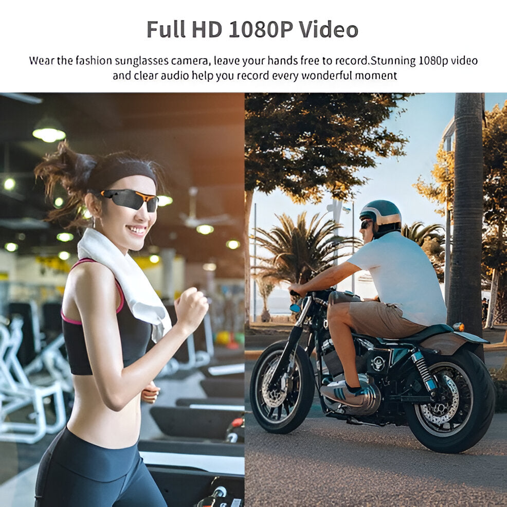 Smart Glasses With Hidden Camera Recorder