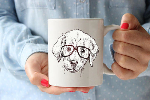 Fun Dog Lover Ceramic Coffee Mug - Pexav