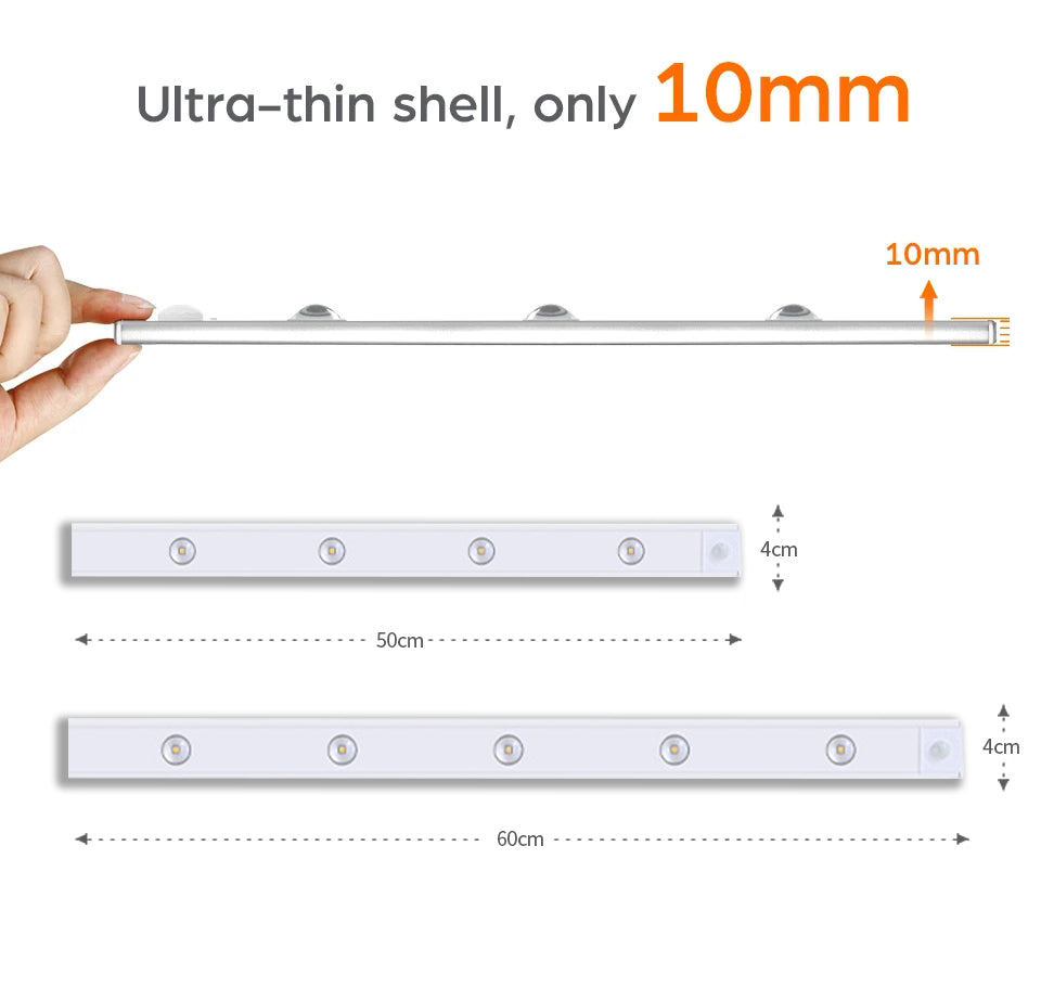 Bright Automatic Under Cabinet LED Lighting Strip