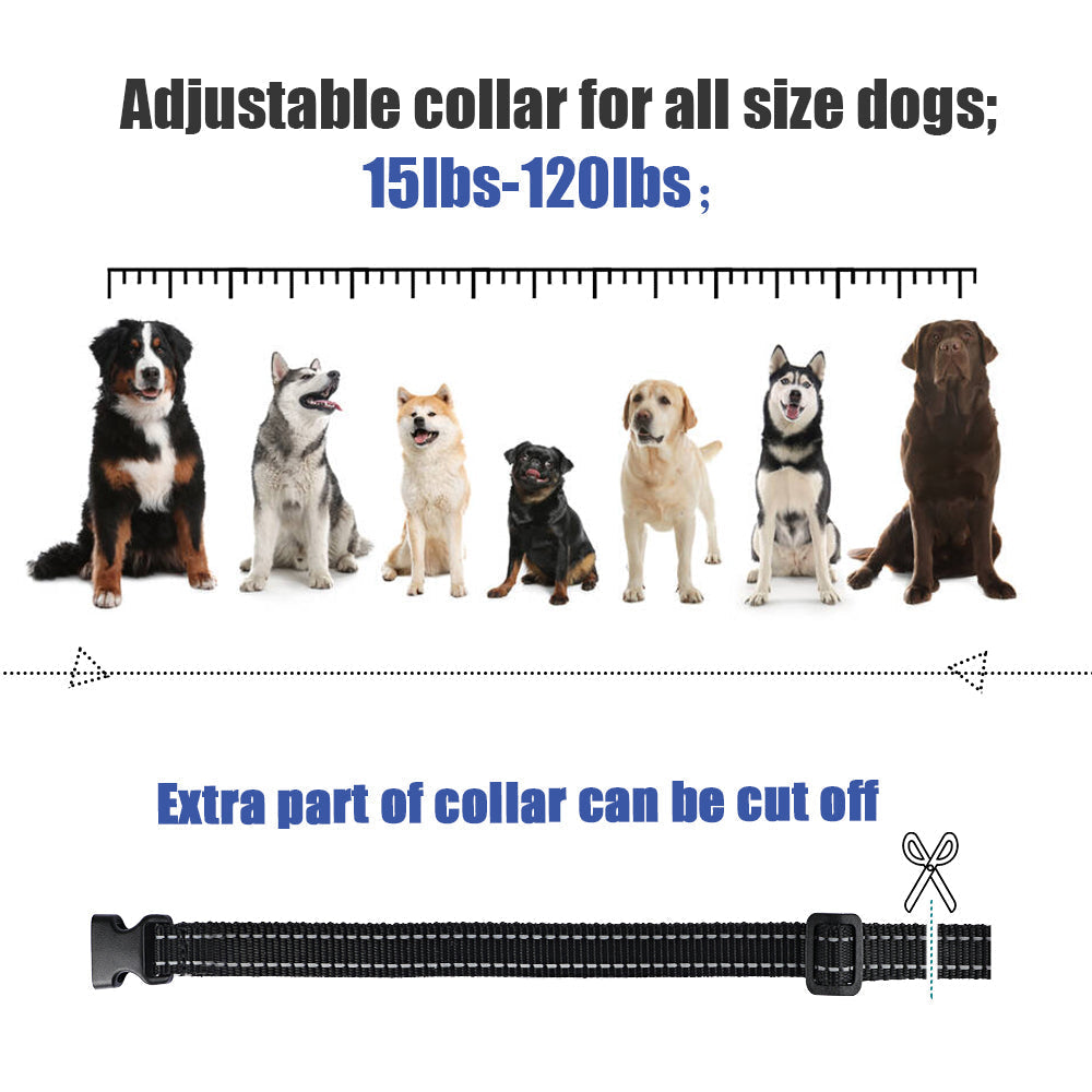 Waterproof Remote Dog Training Collar with Vibration Sound