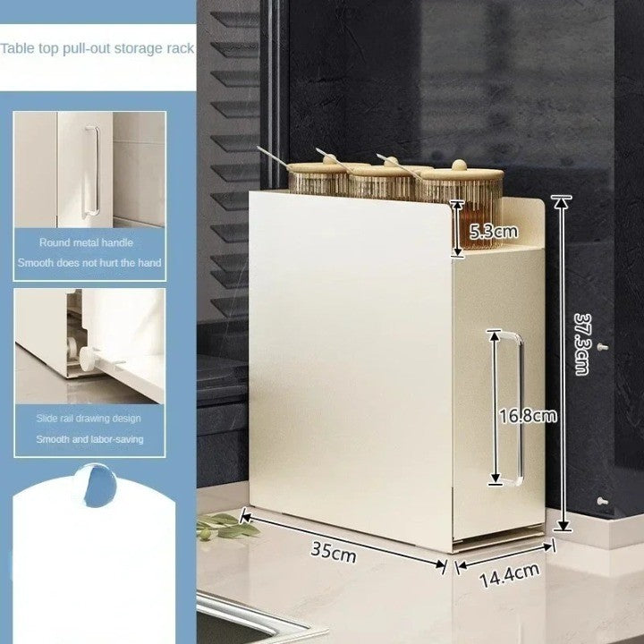 Compact Kitchen Pantry Storage Cabinet