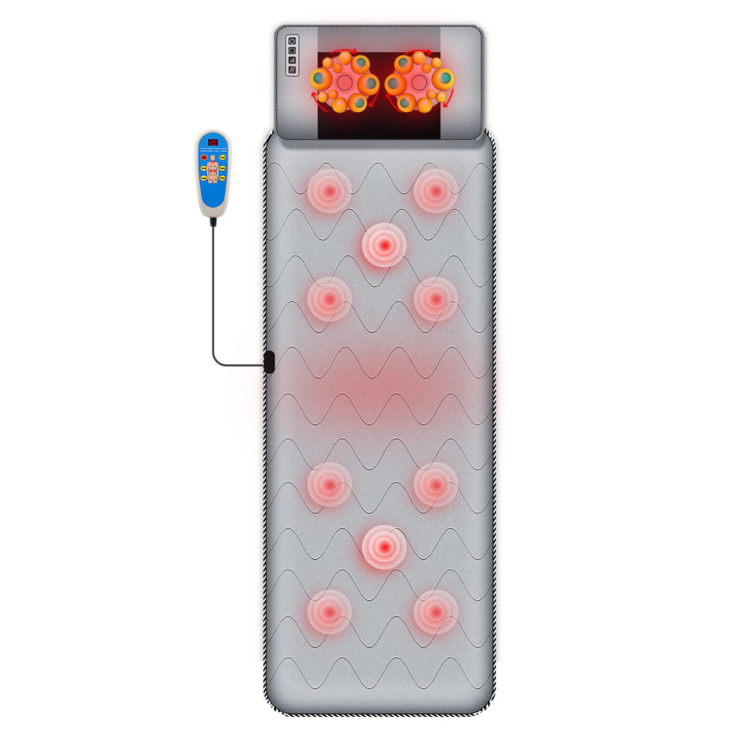Warm Electric Full Body Massage Bed Mat