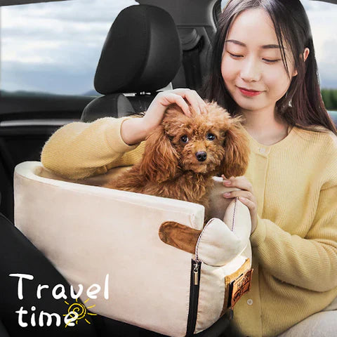 Comfortable Pet Car Booster Seat Travel Bag