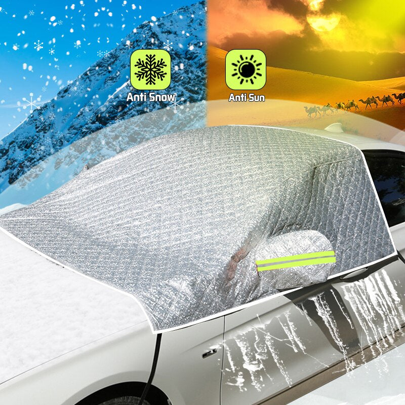 Winter Car Windscreen Ice Protector Cover - Pexav