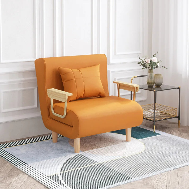 Compact Futon Style Folding Guest Sofa Bed - Pexav