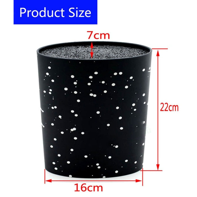 Practical Space Saving Kitchen Knife Block