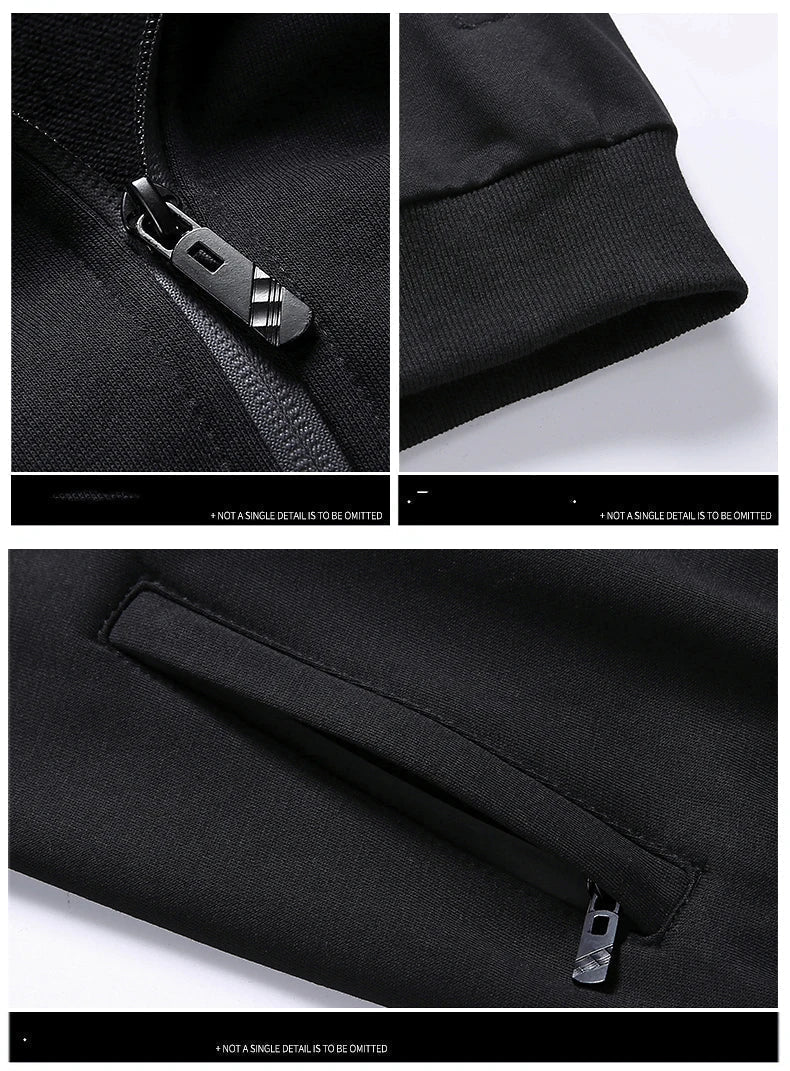 Relaxed Fit Men's Athletic Tracksuit
