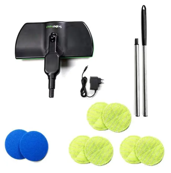 Wireless Rechargeable Floor Mop Cleaner Scrubber