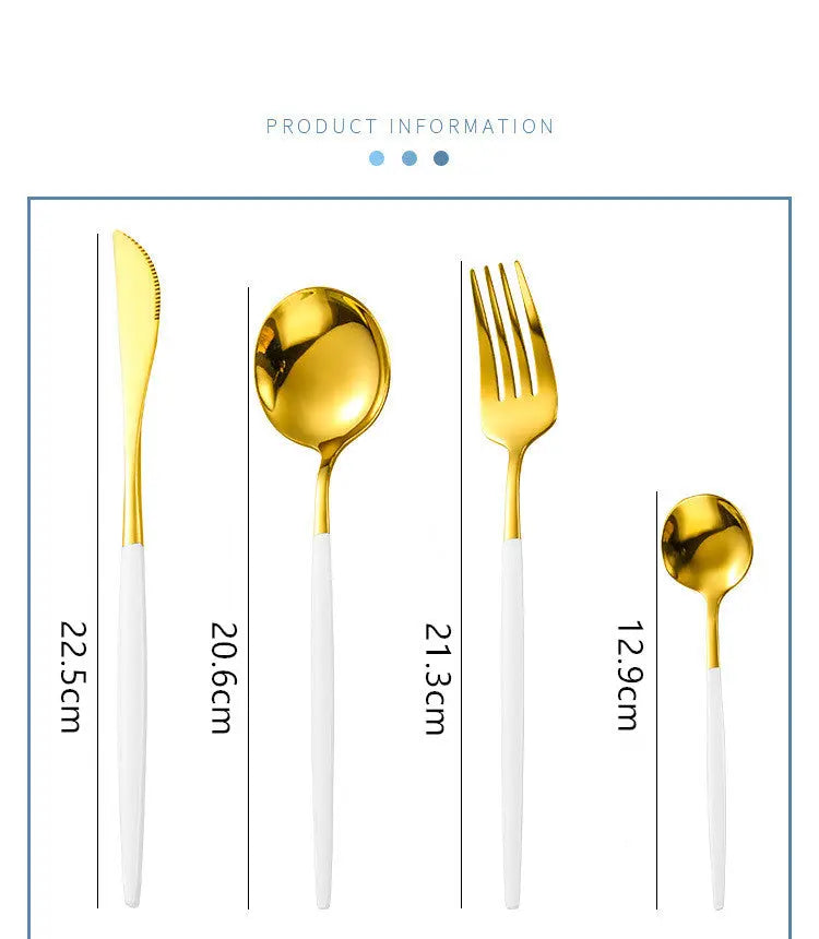 Silverware 24 Piece Stainless Steel Utensil Set