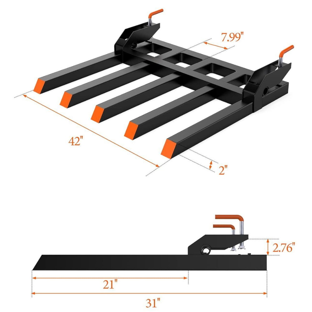 Strong Skid Steer Forklift Attachment