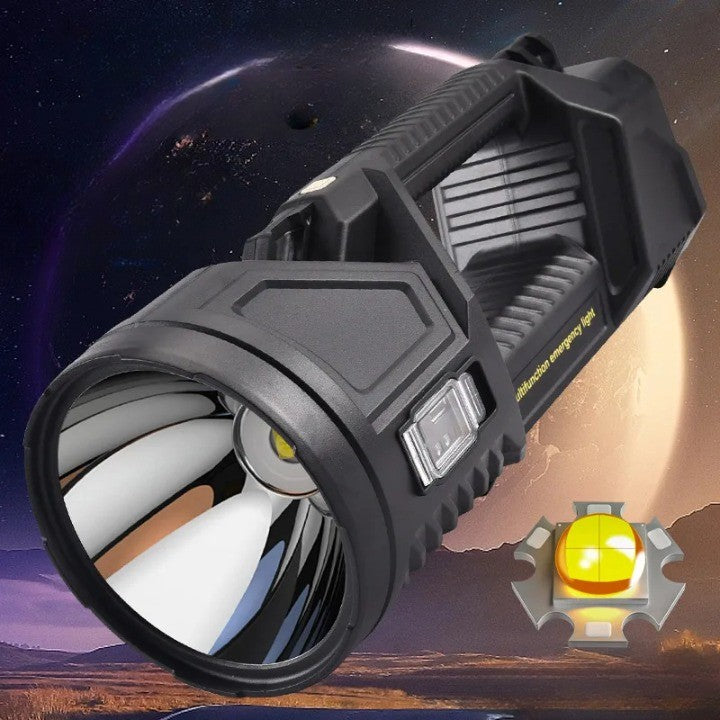 Bright LED Rechargeable Multi Tool Flashlight - Pexav