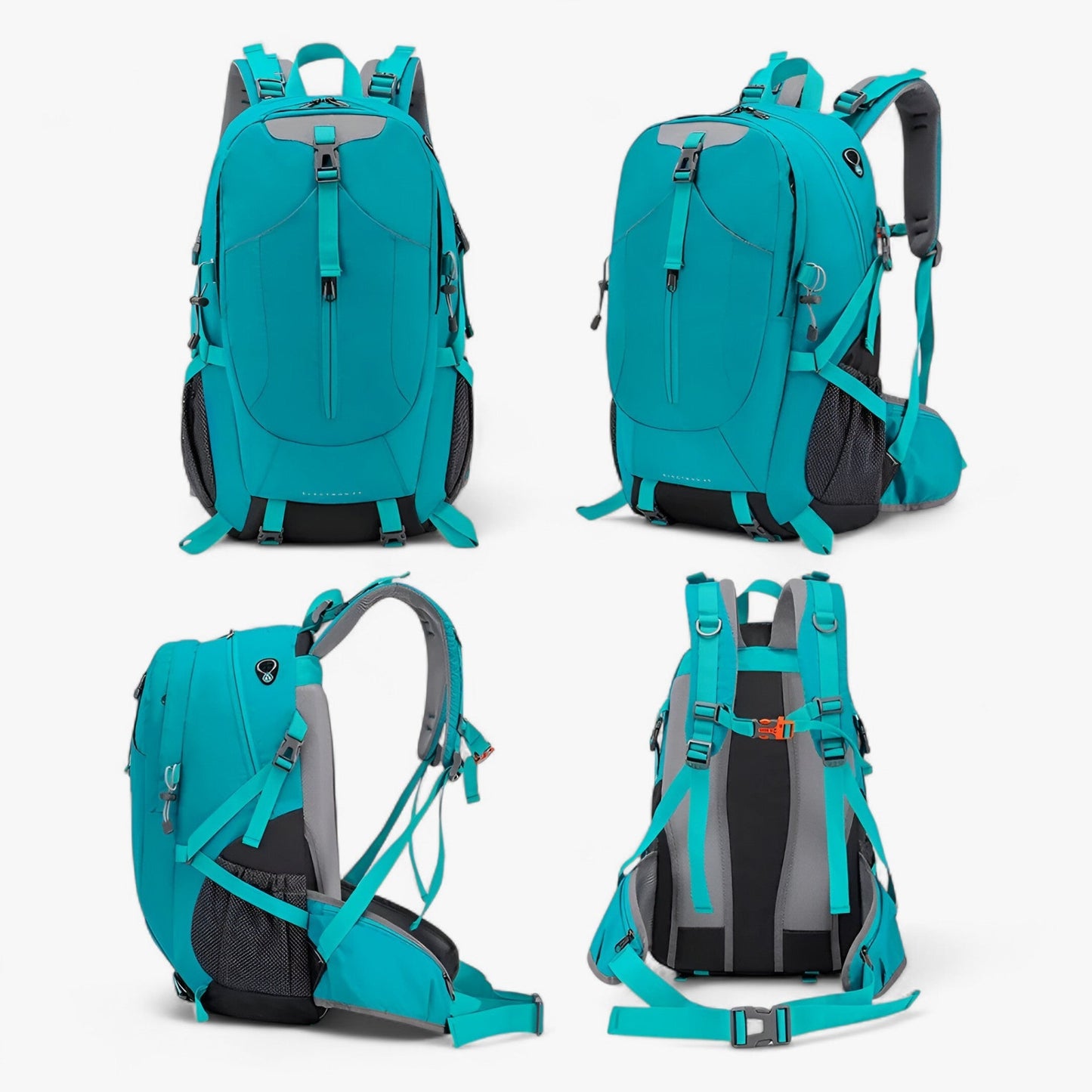 Waterproof Hiking Rucksack with Ventilated Padded Straps