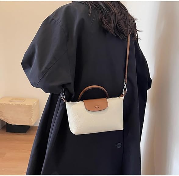 Compact Womens Quilted Crossbody Purse