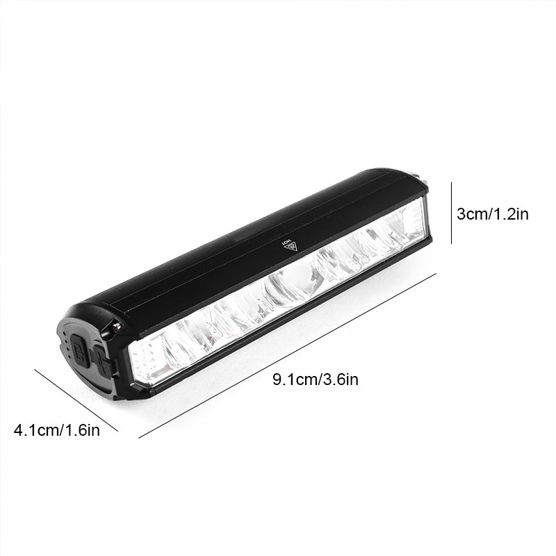 Bright 900LM LED Bike Front Light – Wide Angle Headlamp