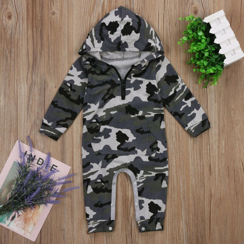 Soft Cozy Baby Onesie Long Sleeve Romper - Pexav