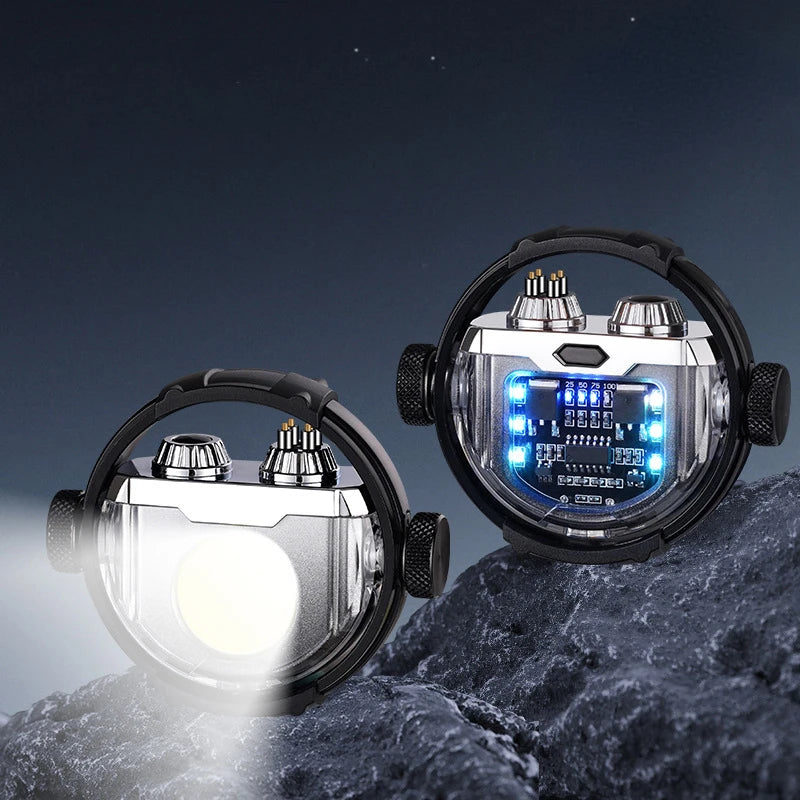 Unique Round LED Plasma Lighter Arc Lamp