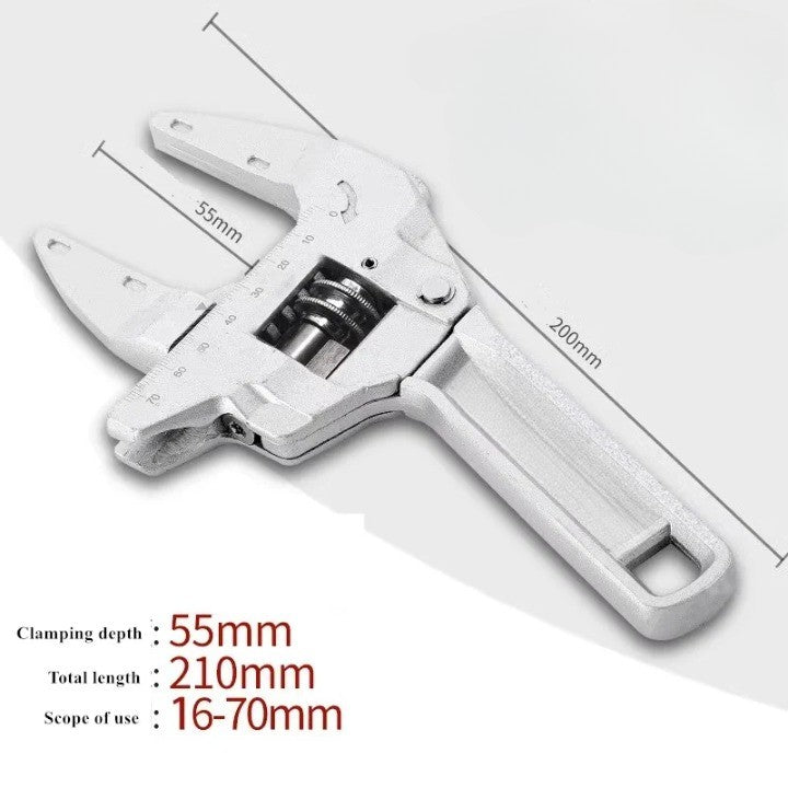 Versatile Basin Adjustable Plumbing Wrench Tool
