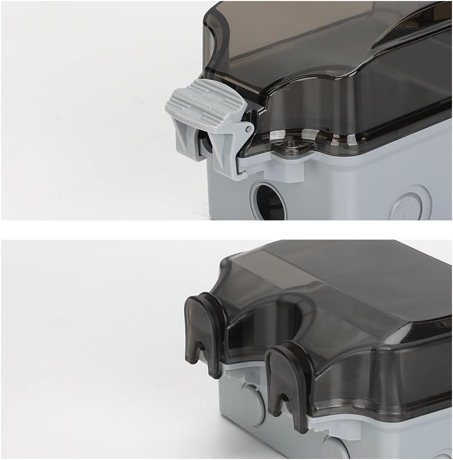 Weatherproof Locking Outdoor Wall Outlet
