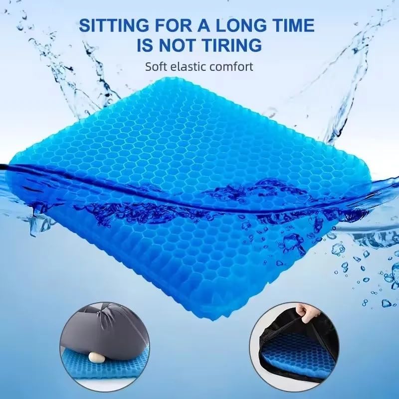 Ultimate Comfort Cooling Gel Chair Cushion