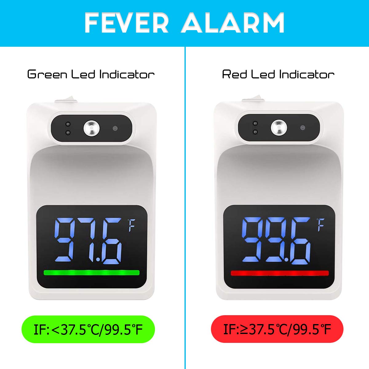 Touchless Digital Infrared Wall Thermometer