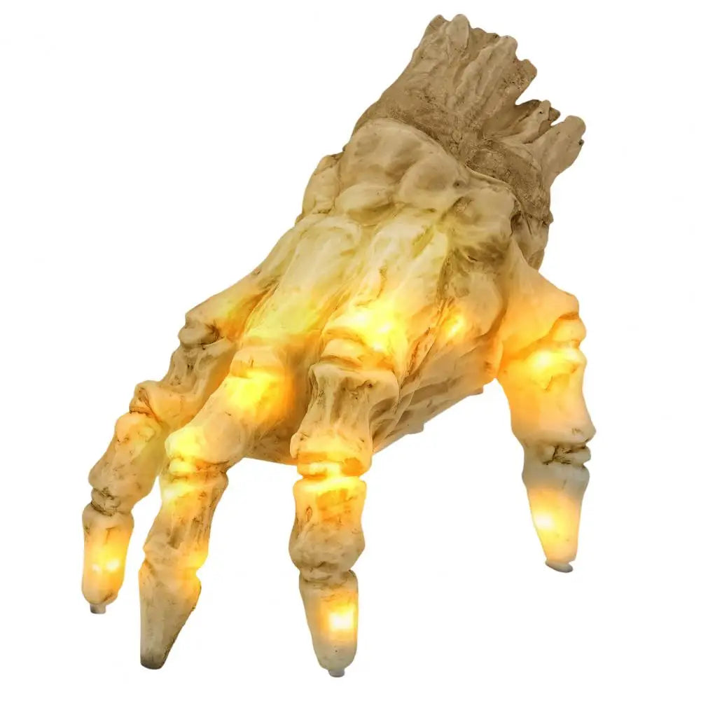 Spooky Animated Skeleton Hand with Lights Sound