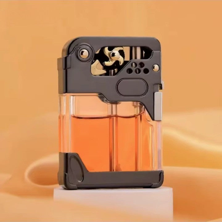 Transparent Fuel Metal Lighter