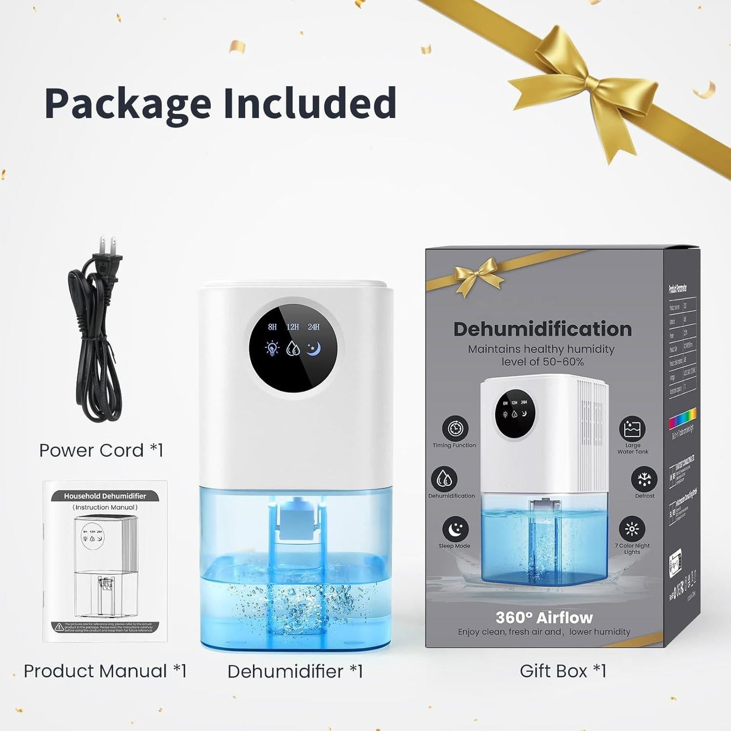 Compact Home Dehumidifier For Bedrooms
