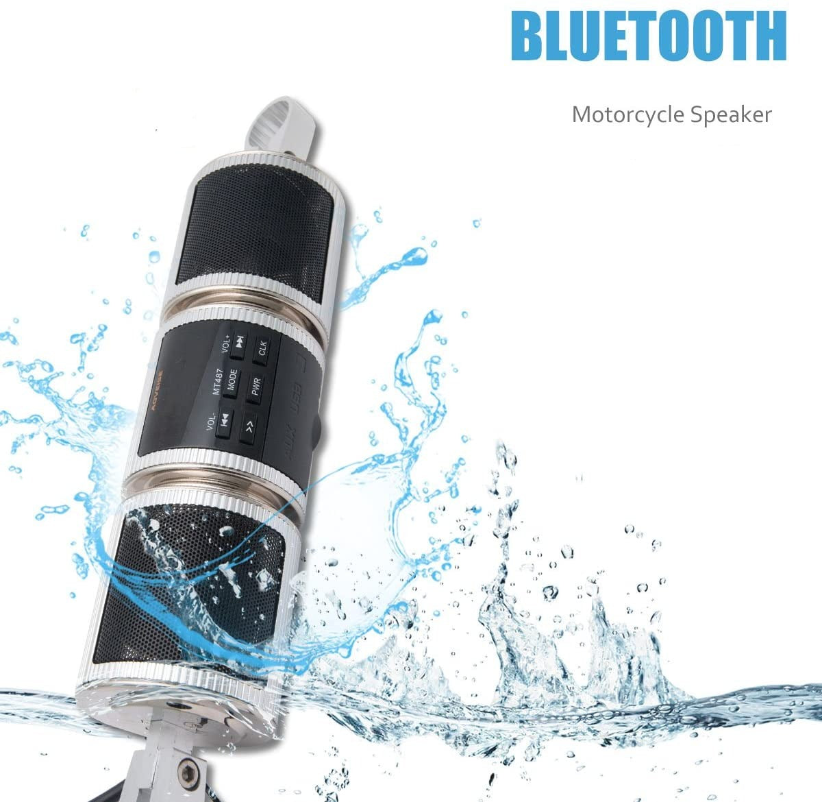 Waterproof Bike Handle Bar Speakers