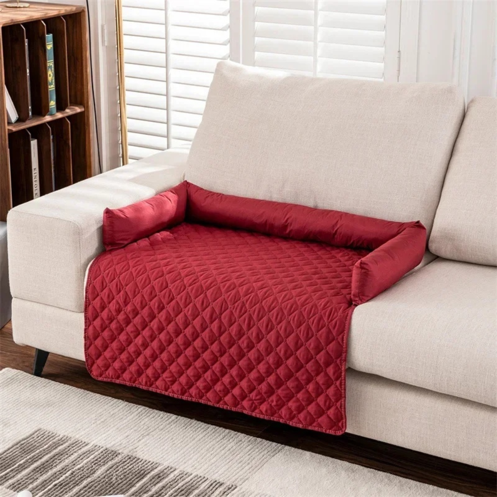 Pet Hair Resistant Plush Dog Couch Cover