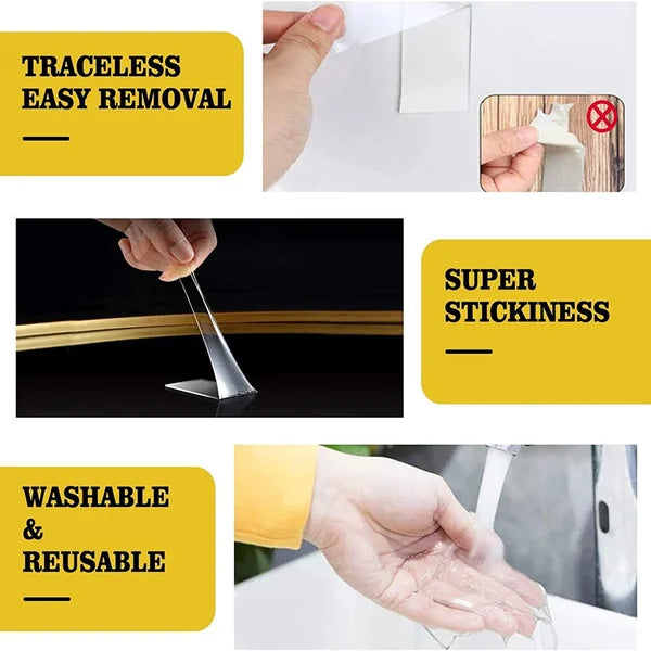 Clear Strong Adhesive Mounting Tape
