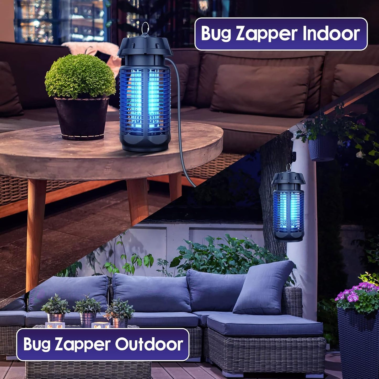 Powerful UV Electric Insect Killer Lamp