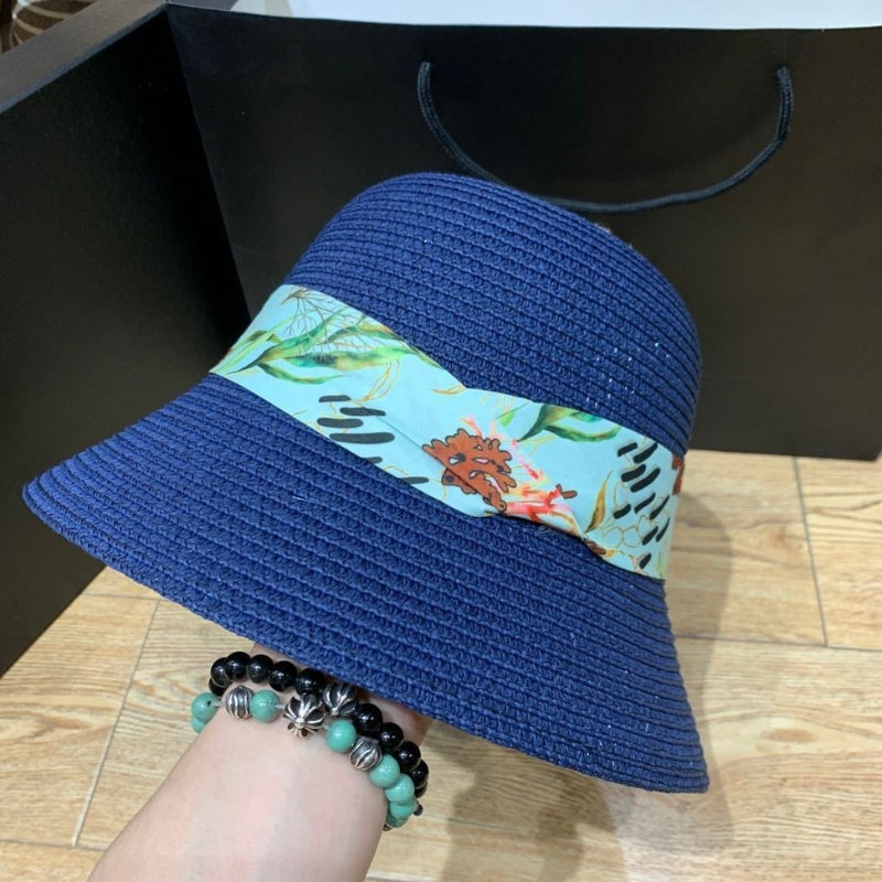 Women's Wide Brim Sun Hat with Bow