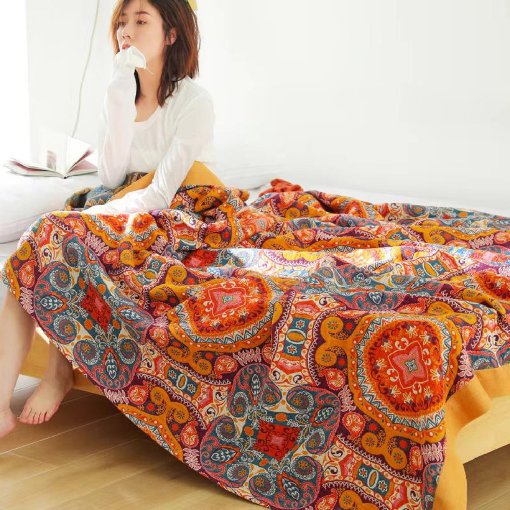 Soft Reversible Quilt for Comfortable Sleeping