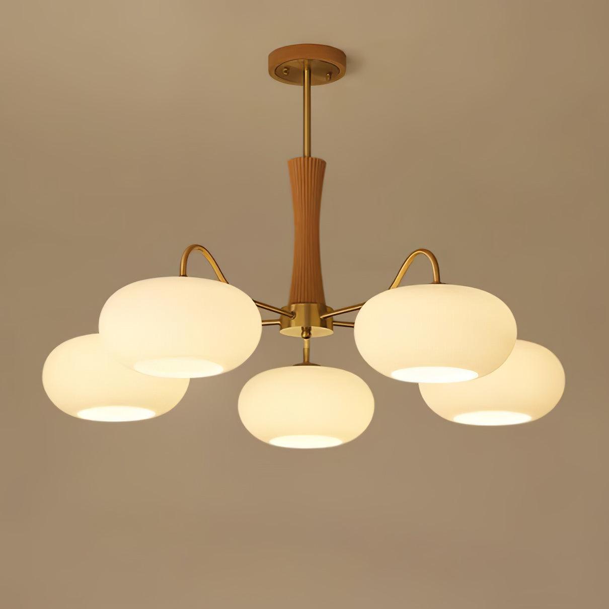 Vintage Style Glass Pendant Ceiling Lamp Fixture
