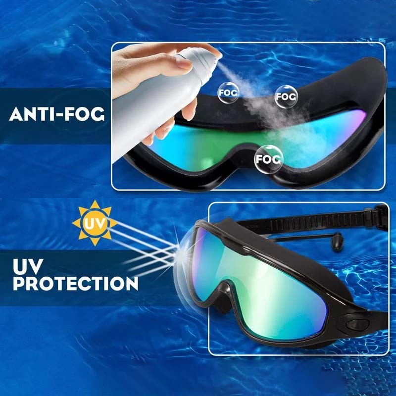 Clear Vision Swim Goggles With Fog Free Lenses