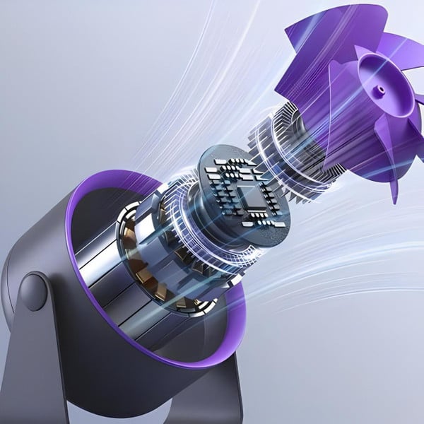Compact Bladeless Personal Fan