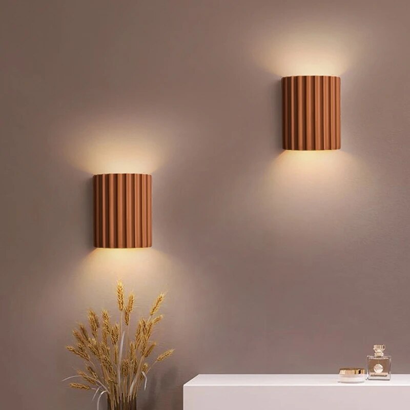 Stylish Textured Wall Lamp for Luxury Homes