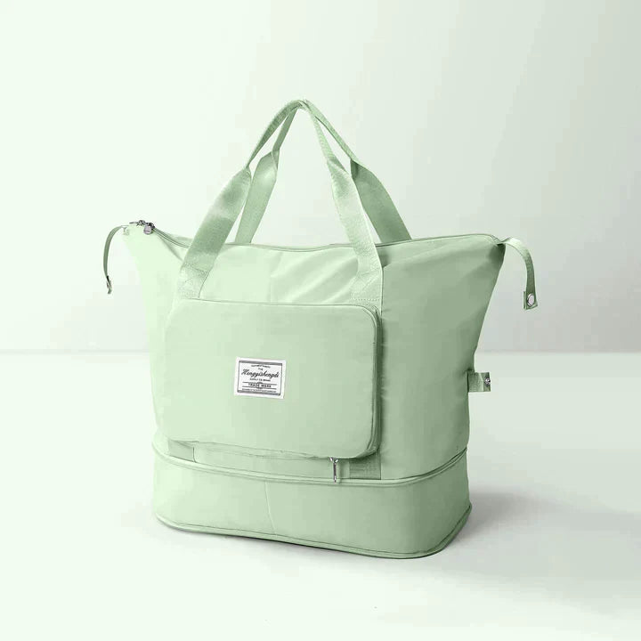 Collapsible Luggage Bag - Compact Portable with Multiple Pockets