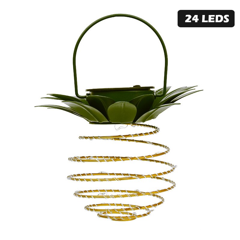 Tropical Outdoor Solar Powered Lamp