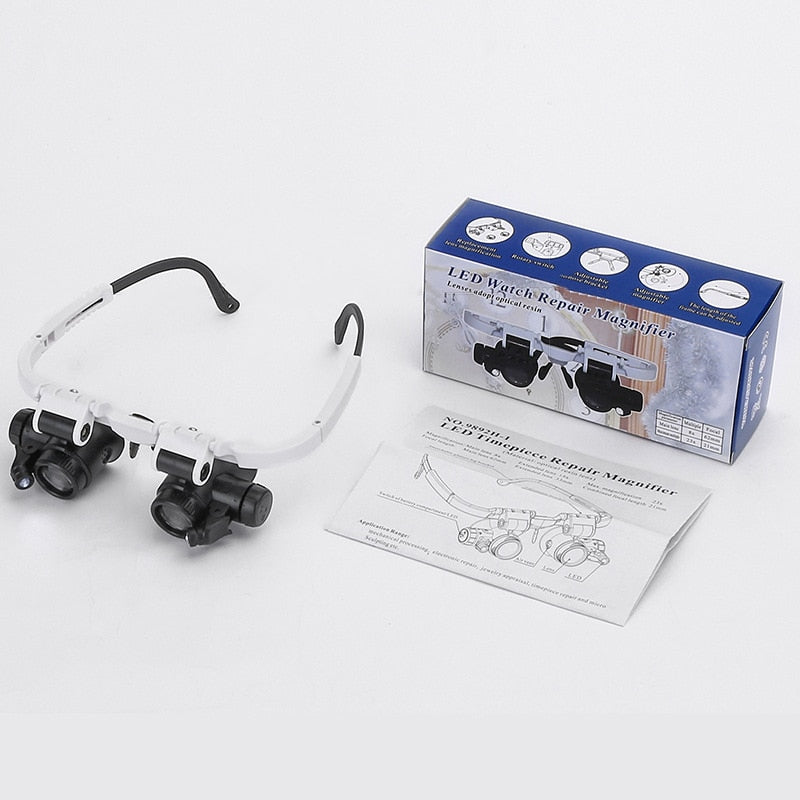 Bright LED Magnifying Glass