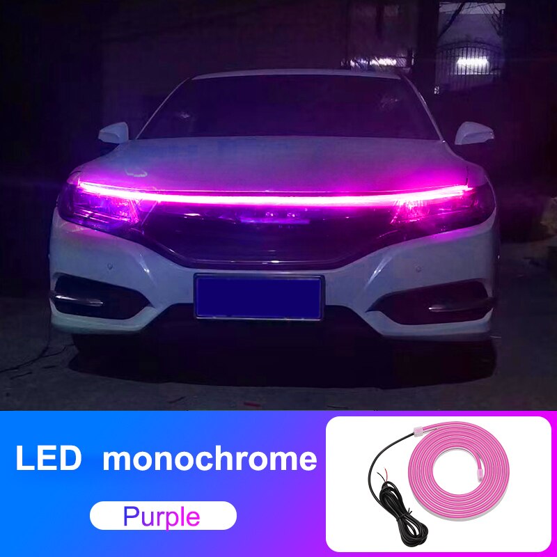 Adjustable Car LED Hood Strip Light