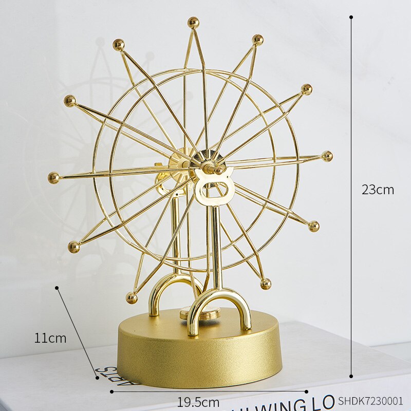 Stylish Silver Swivel Desk Lamp