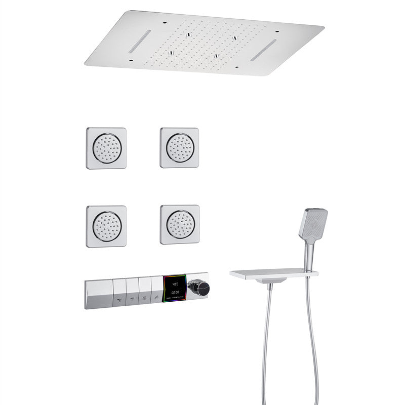 Luxury LED Touch Shower Head System