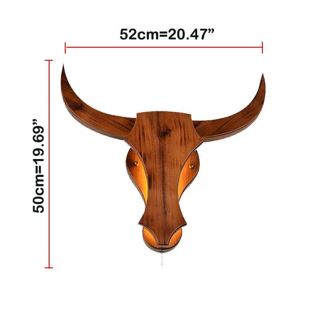 Unique Bull Head Table Lamps