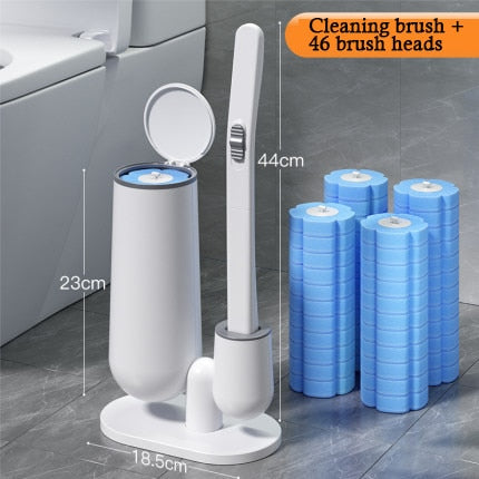 Easy Clean Toilet Brush Replacement Set