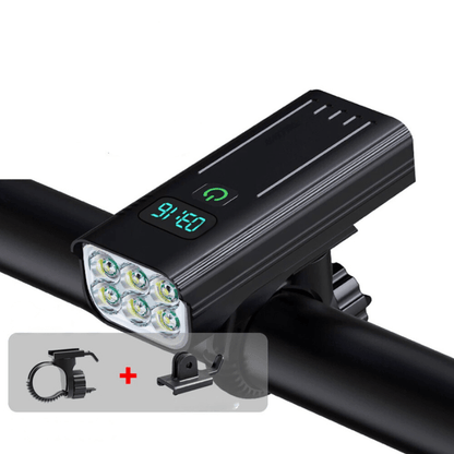 Bright 5000LM Bicycle Front Light with USB Recharge