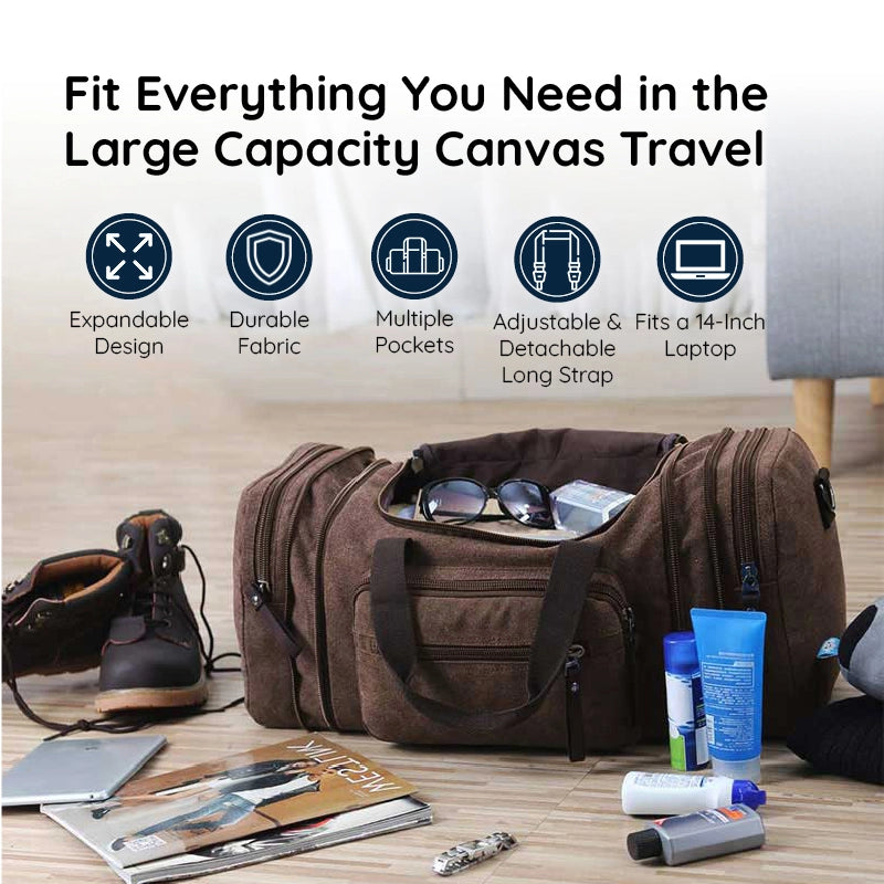Big Spacious Duffel Bag